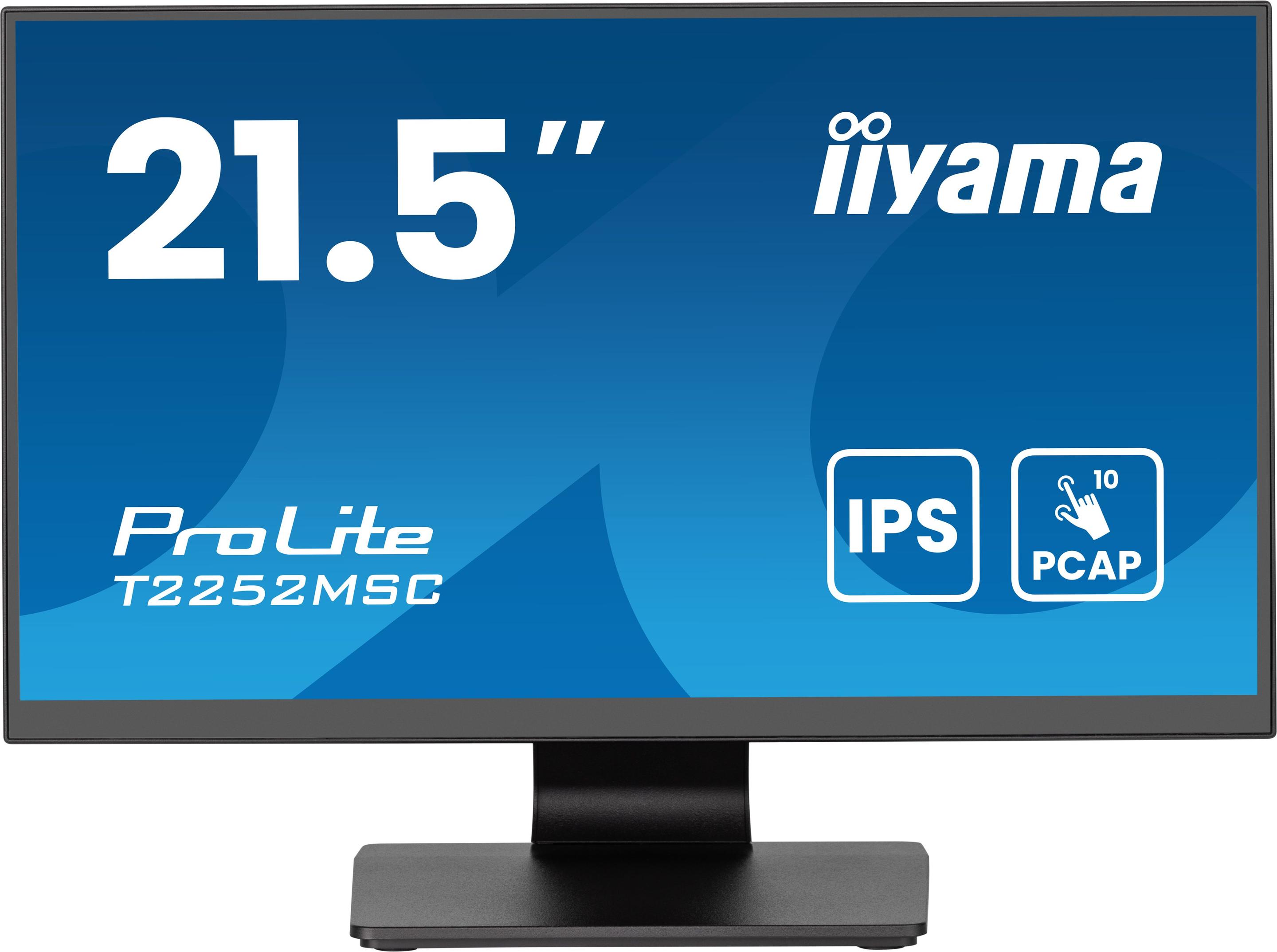 Monitor IIYAMA ProLite T2252MSC-B2AG (21,5" - IPS - 100 Hz - Preto) — miniatura 2