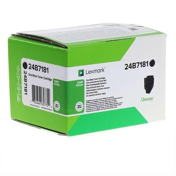Toner LEXMARK 24B7181 (9000 páginas - Lexmark C2240/XC2235 - Preto)