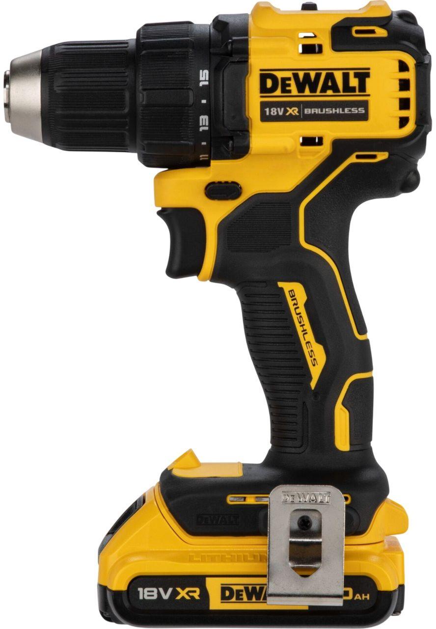 Berbequim Aparafusador sem Fios DEWALT DCD708D2T-QW (Preto e Amarelo) — miniatura 4