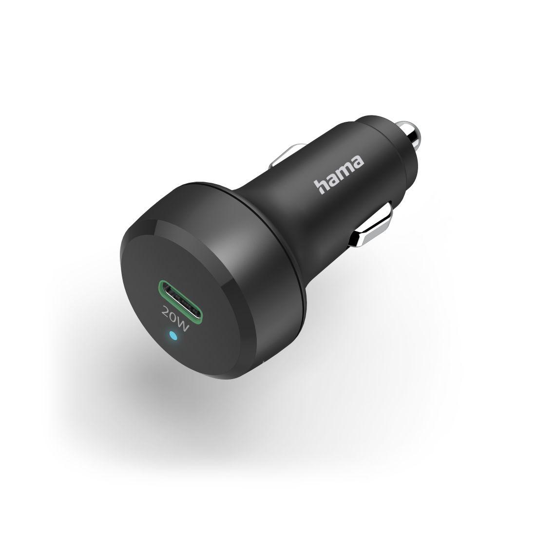 Carregador de Isqueiro HAMA 00201637 (20 W - Preto)