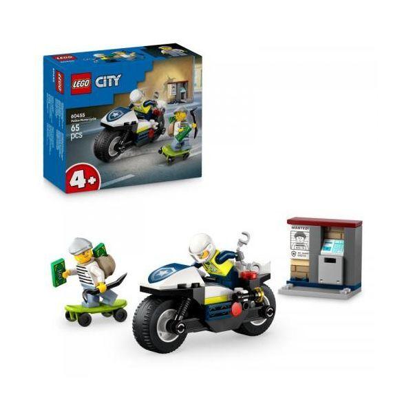 LEGO 60455 City Perseguição com Mota da Polícia (4+ anos - 65 peças), miniatura 3