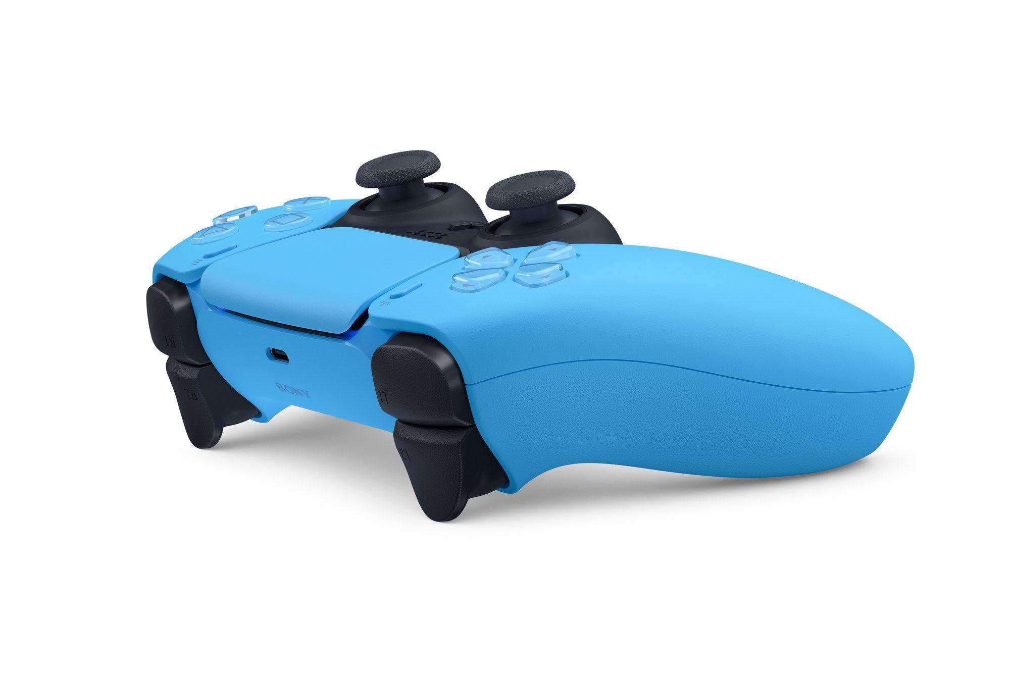 Comando SONY DualSense V2 1000040195 (PlayStation - Bluetooth e USB - Com fios e sem fios - Azul Estelar) — miniatura 2
