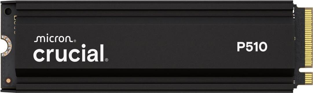 SSD CRUCIAL P510 CT1000P510SSD5 (1 TB - M.2 2280 - PCI Express 5.0 NVMe - Preto)