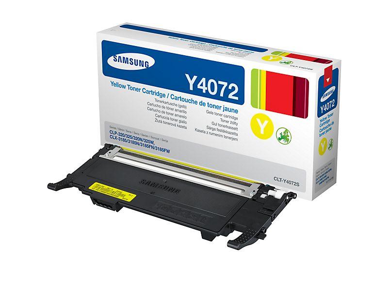 Toner SAMSUNG CLT-Y4072S (1000 páginas - Amarelo)