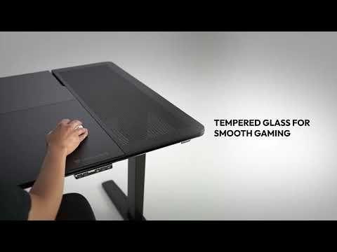 Secretária Gaming Elétrica THUNDERX3 LAB-X (Preta), miniatura 2