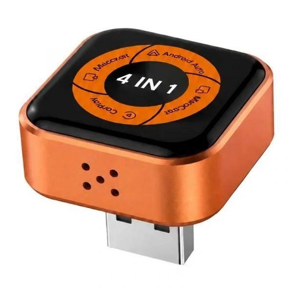 Adaptador Sem Fios CARLINKIT Mini Ultra 6 (CarPlay e Android Auto)