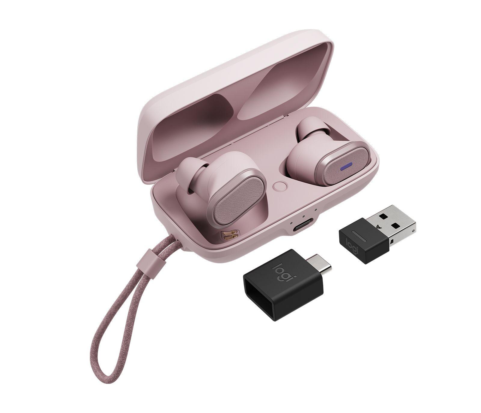 Auscultadores LOGITECH Zone True Wireless (Rosa) — miniatura 3