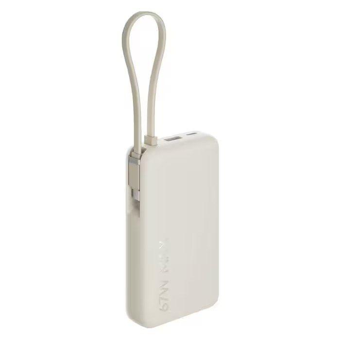 Powerbank XIAOMI 67W 10000mAh (10000 mAh - 39,48 Wh - USB Type-C - Bege), miniatura 3