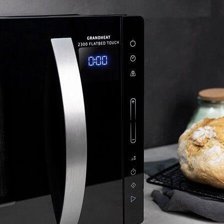 Micro-ondas sem Prato CECOTEC GrandHeat 2300 Flatbed Touch (800 W - 23 L - Tátil, digital - Preto), miniatura 4