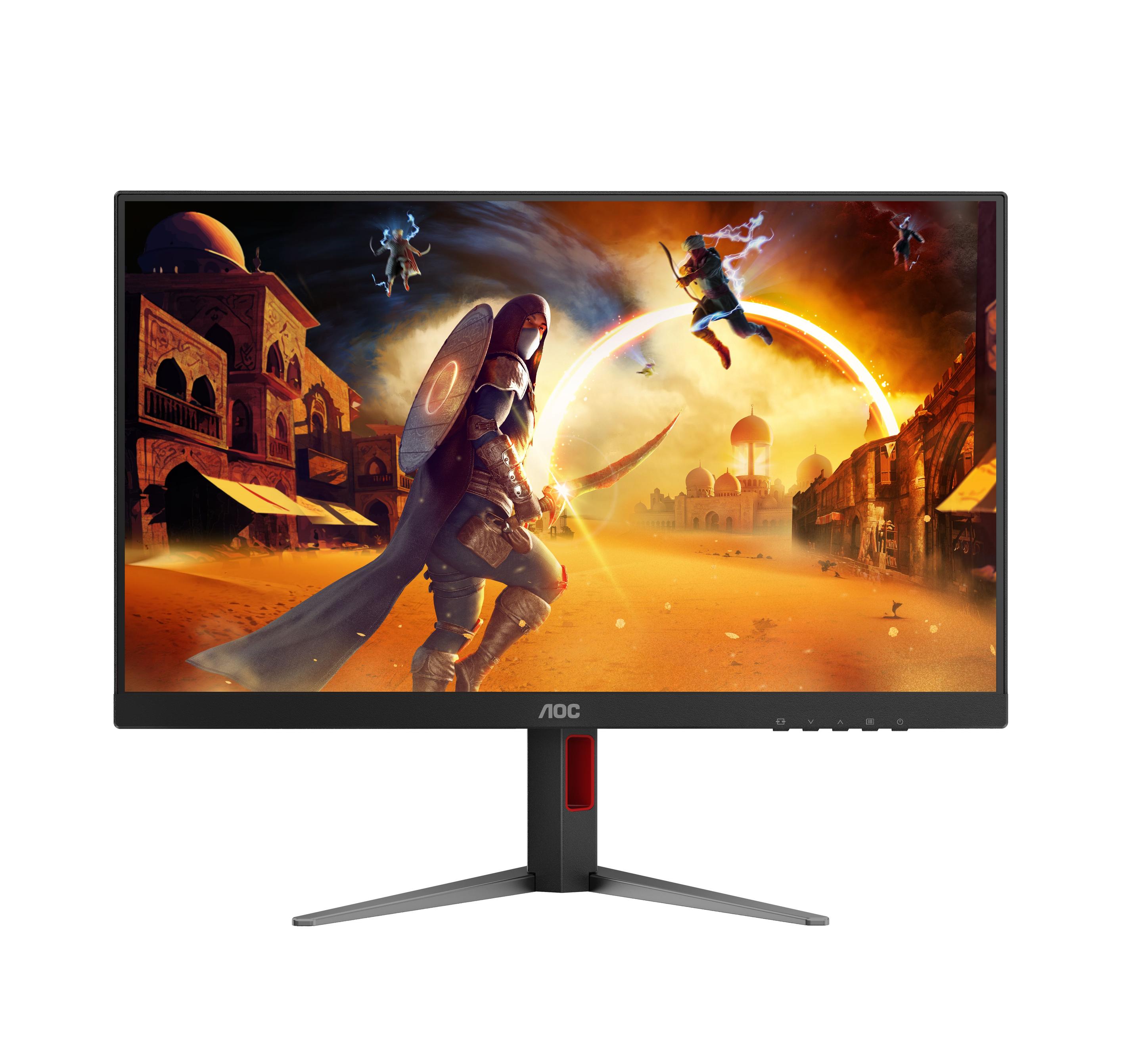 Monitor AOC 27G4HA (27" - Fast IPS - 200 Hz - Preto e Vermelho) — miniatura 5