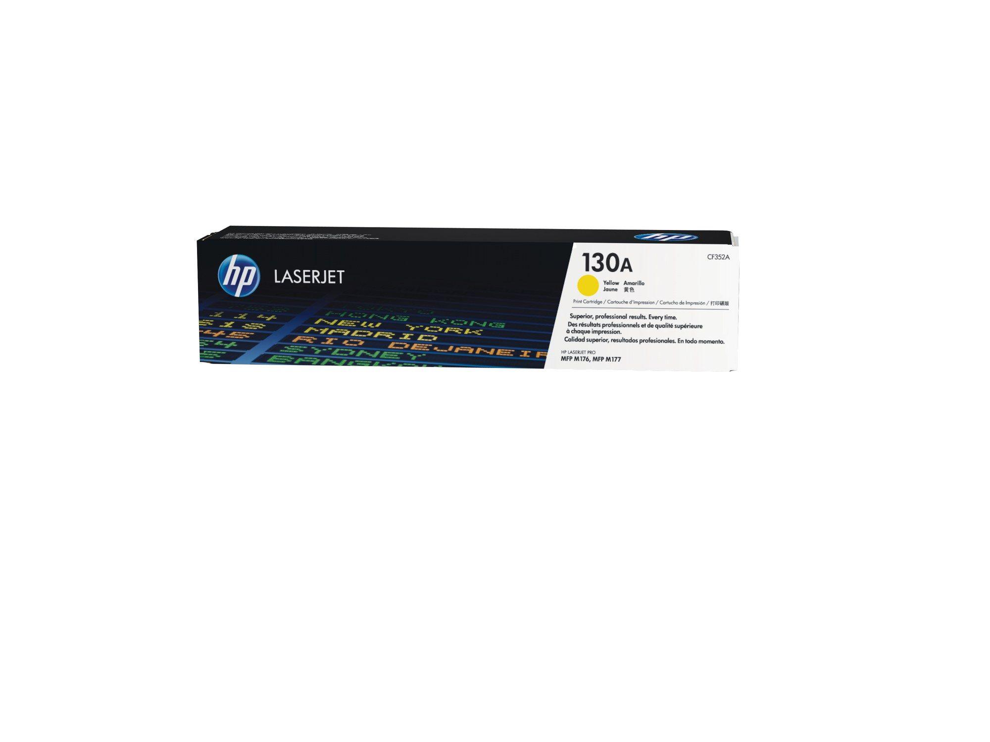 Toner HP 130A CF352A (1 000 páginas - Amarelo)