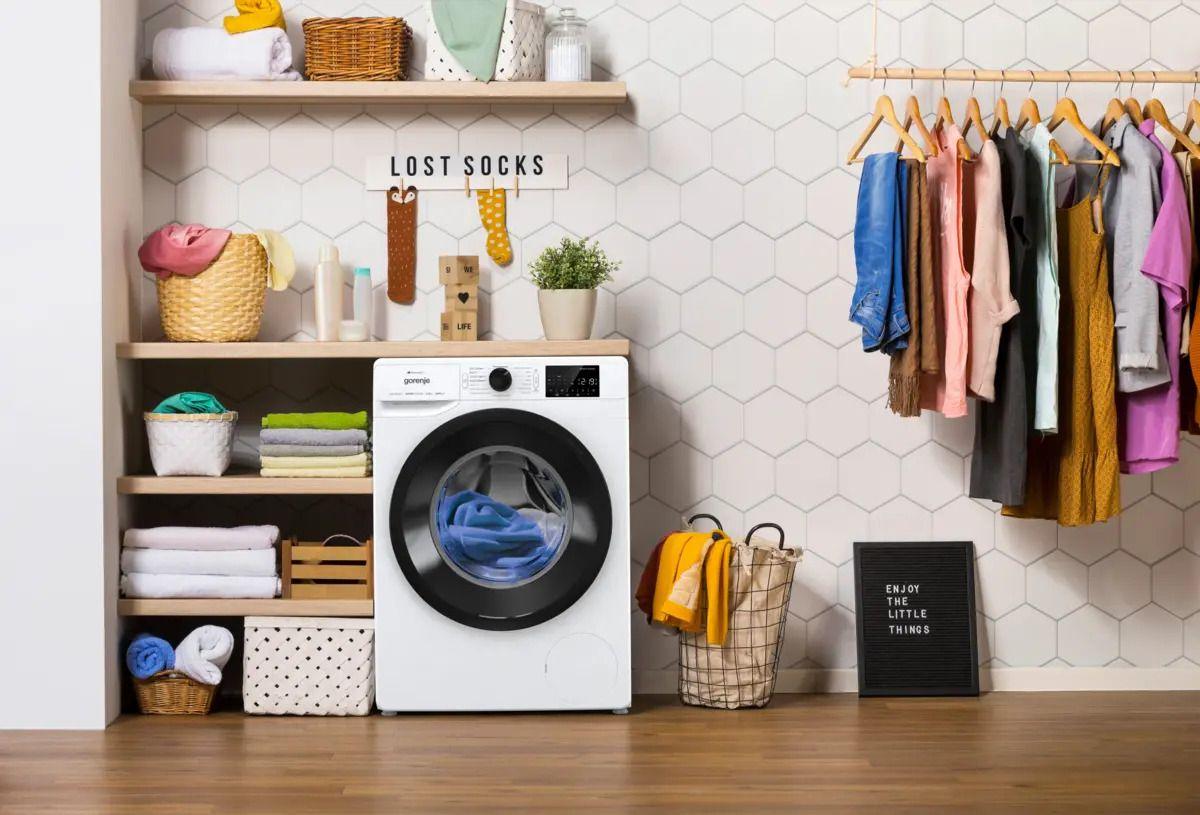 Máquina de Lavar Roupa Independente GORENJE WPNEI84A1TS (1400 RPM - B - 47 l - Branco), miniatura 3