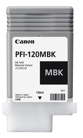 Tinteiro CANON PFI-120MBK (Preto Mate)