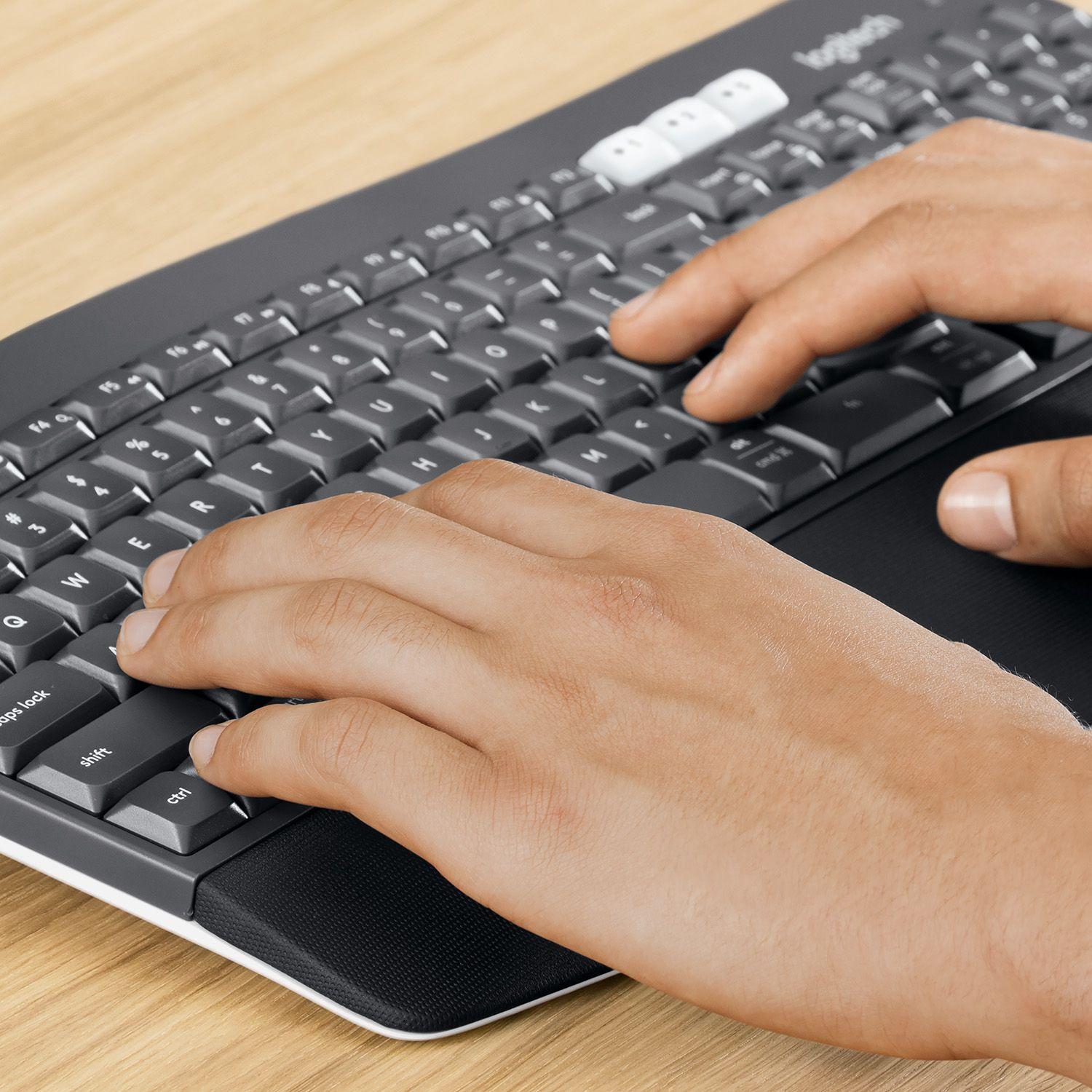 Teclado e Rato LOGITECH MK850 Performance (Belga - Tamanho completo - RF Wireless + Bluetooth - Preto), miniatura 16