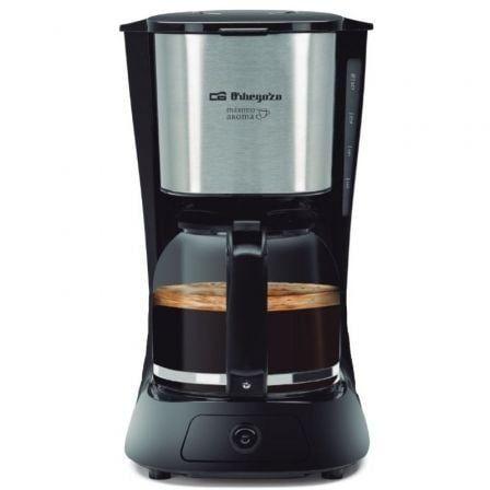 Máquina de Café de Filtro ORBEGOZO CG 4515 (Café moído - 900 W - 1,5 l - Preto/Inox)