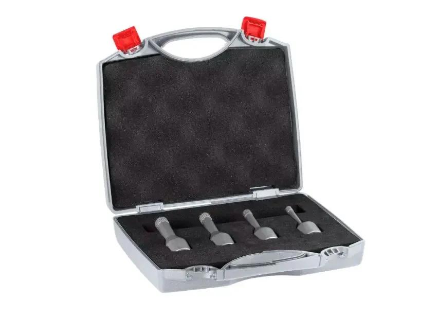Conjunto de Coroas de Perfuração a Seco BOSCH PRO Ceramic dry 2607017579 (6 mm, 8 mm, 10 mm, 12 mm)