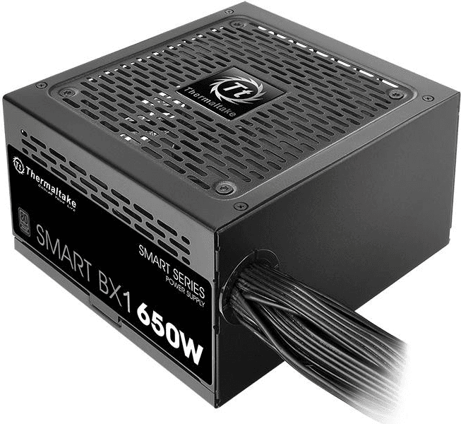 Fonte de Alimentação THERMALTAKE Smart BX1 650W (650 W - 80 PLUS Bronze - Não modular - Preto)