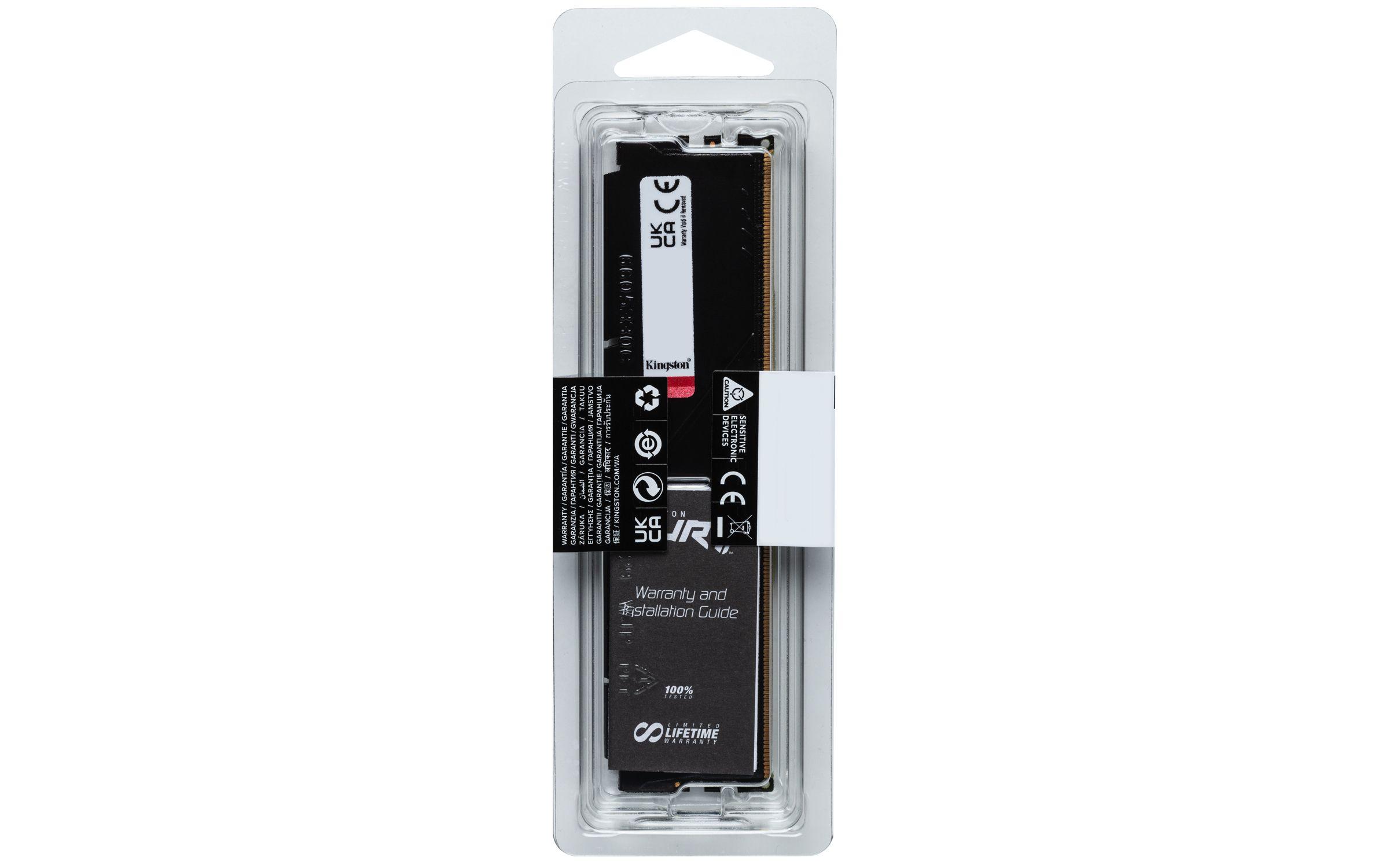 Memória RAM KINGSTON FURY Beast KF552C40BB-32 (5200 MHz - 32 GB - DIMM) — miniatura 5