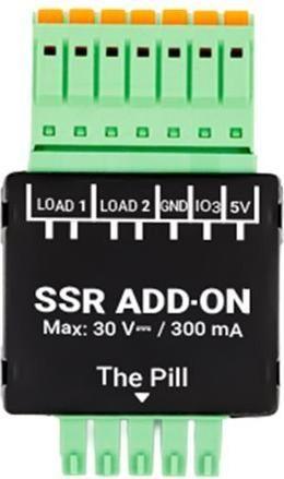 Módulo de Expansão SHELLY The Pill SSR Add-on (Preto)