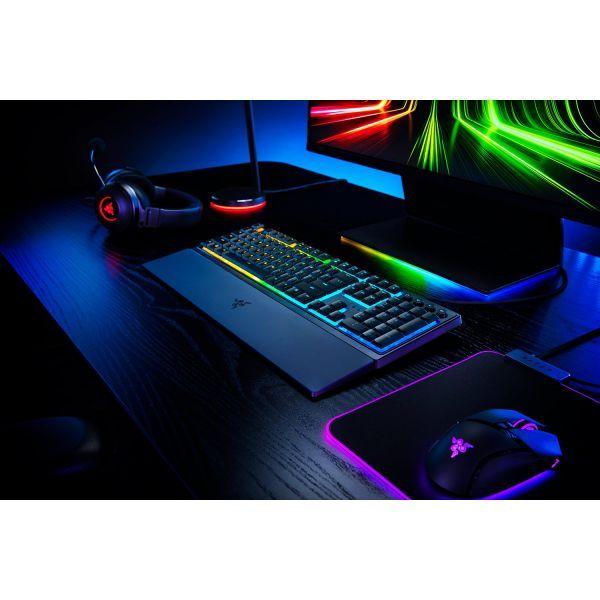 Teclado RAZER Ornata V3 (Alemão - Membrana - Tamanho completo - Preto), miniatura 4