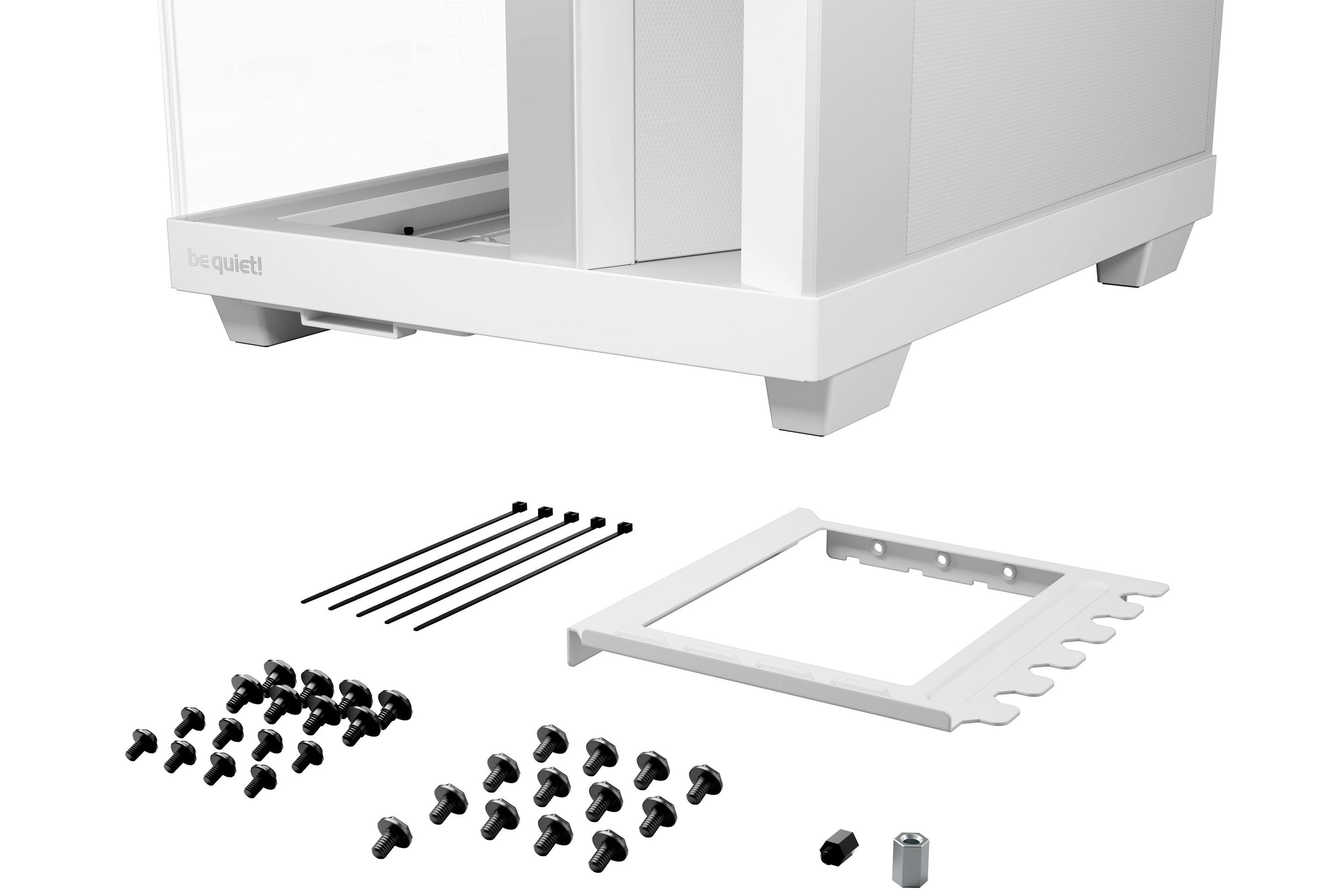 Caixa PC BE QUIET Light Base 500 LX (ATX, micro ATX, Mini-ITX - ATX, PS2 - Midi Tower - Branco) — miniatura 6
