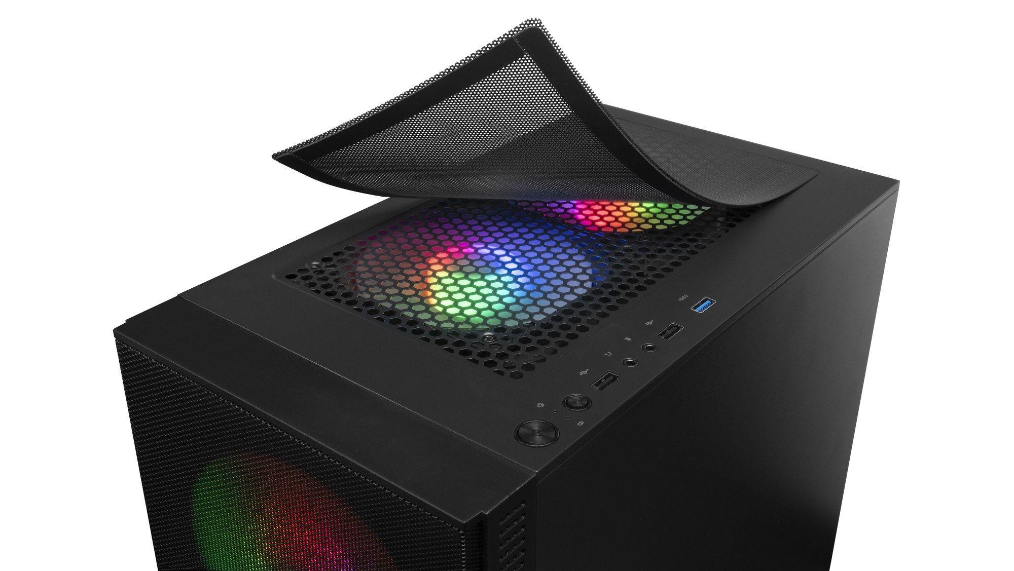 Caixa de Computador MARS GAMING MCZ (Micro ATX, Mini-ITX - Mini Tower - RGB FRGB - Preto) — miniatura 6