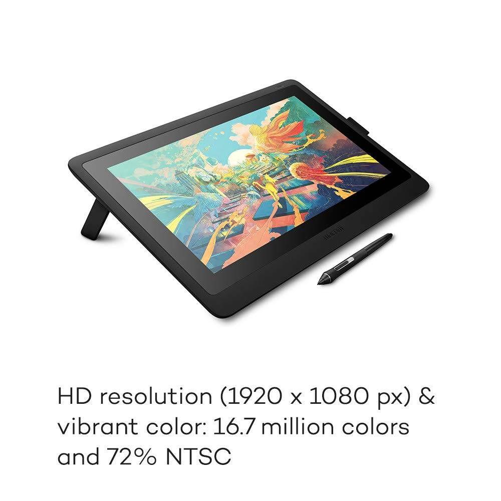 Mesa Digitalizadora WACOM Cintiq 16 (Full HD 15,6" - Preto), miniatura 4