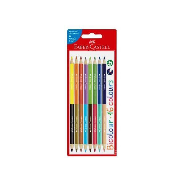 Lápis de Cor Bicolor FABER-CASTELL 116197 (Multicor)