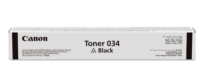 Toner CANON 034BK (12000 páginas - Preto)