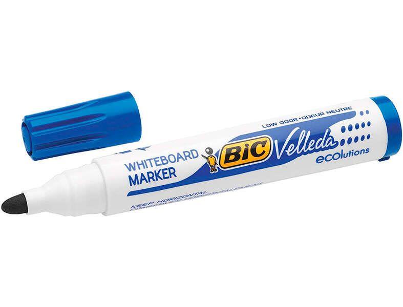 Marcador para Quadro Branco BIC Velleda 1701 ECOlutions (Azul)