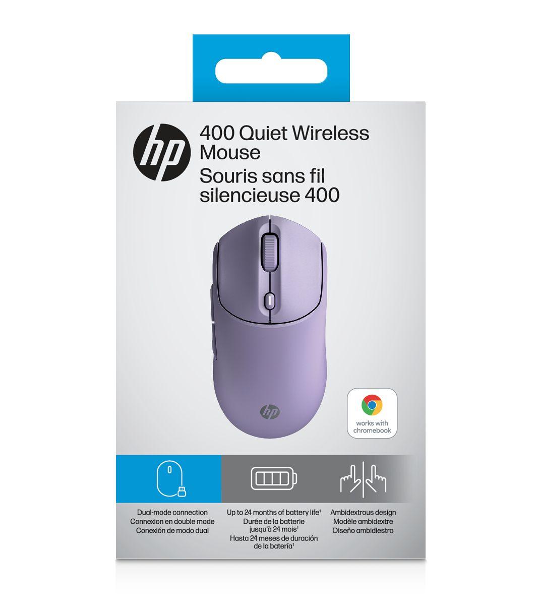 Rato HP 400 (Ambidestro - 6000 DPI - Ótico - Roxo) — miniatura 12