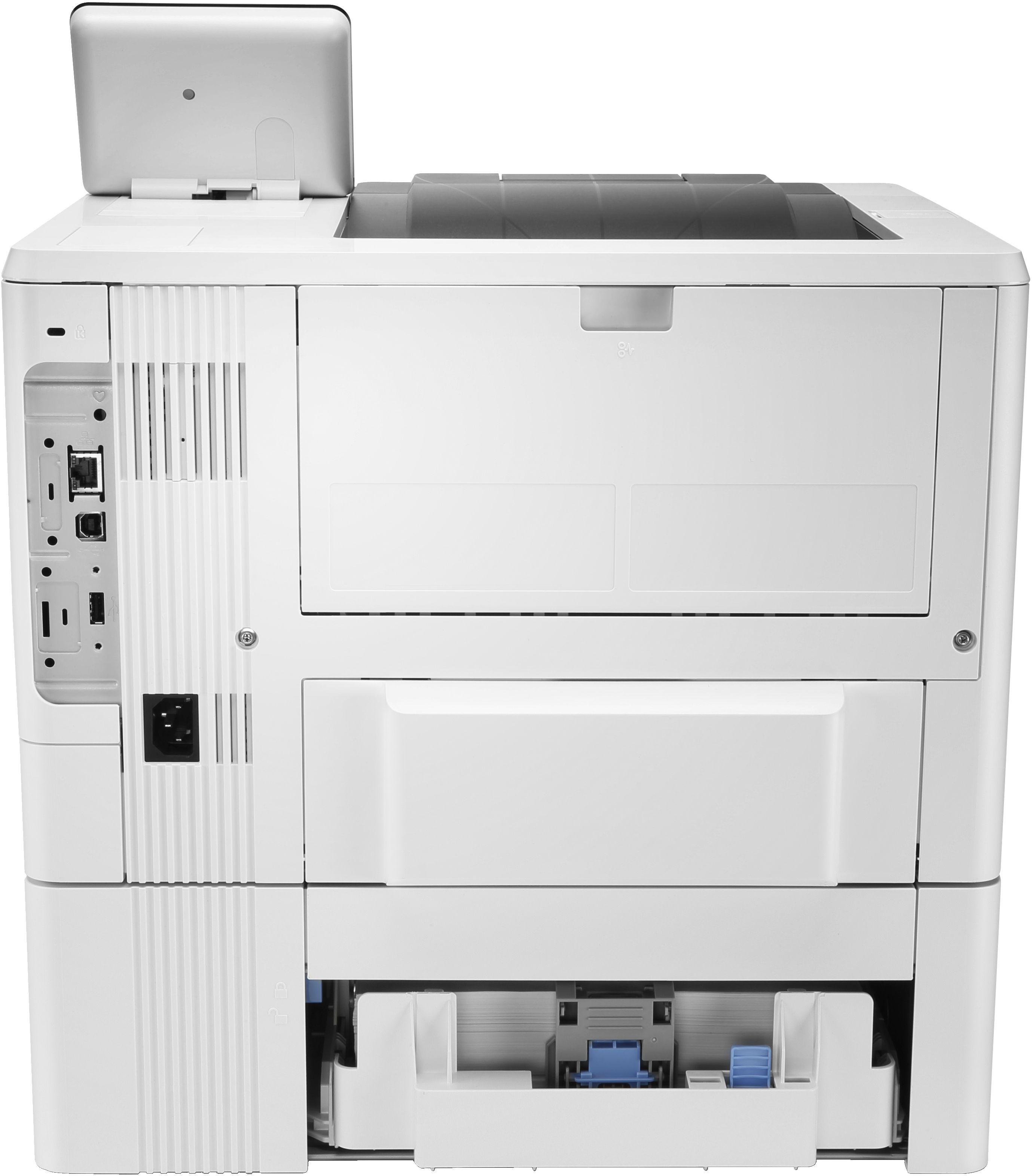 Impressora Laser HP LaserJet Enterprise M507x (Impressão a preto e branco - 1200 folhas - AC - Branco) — miniatura 3