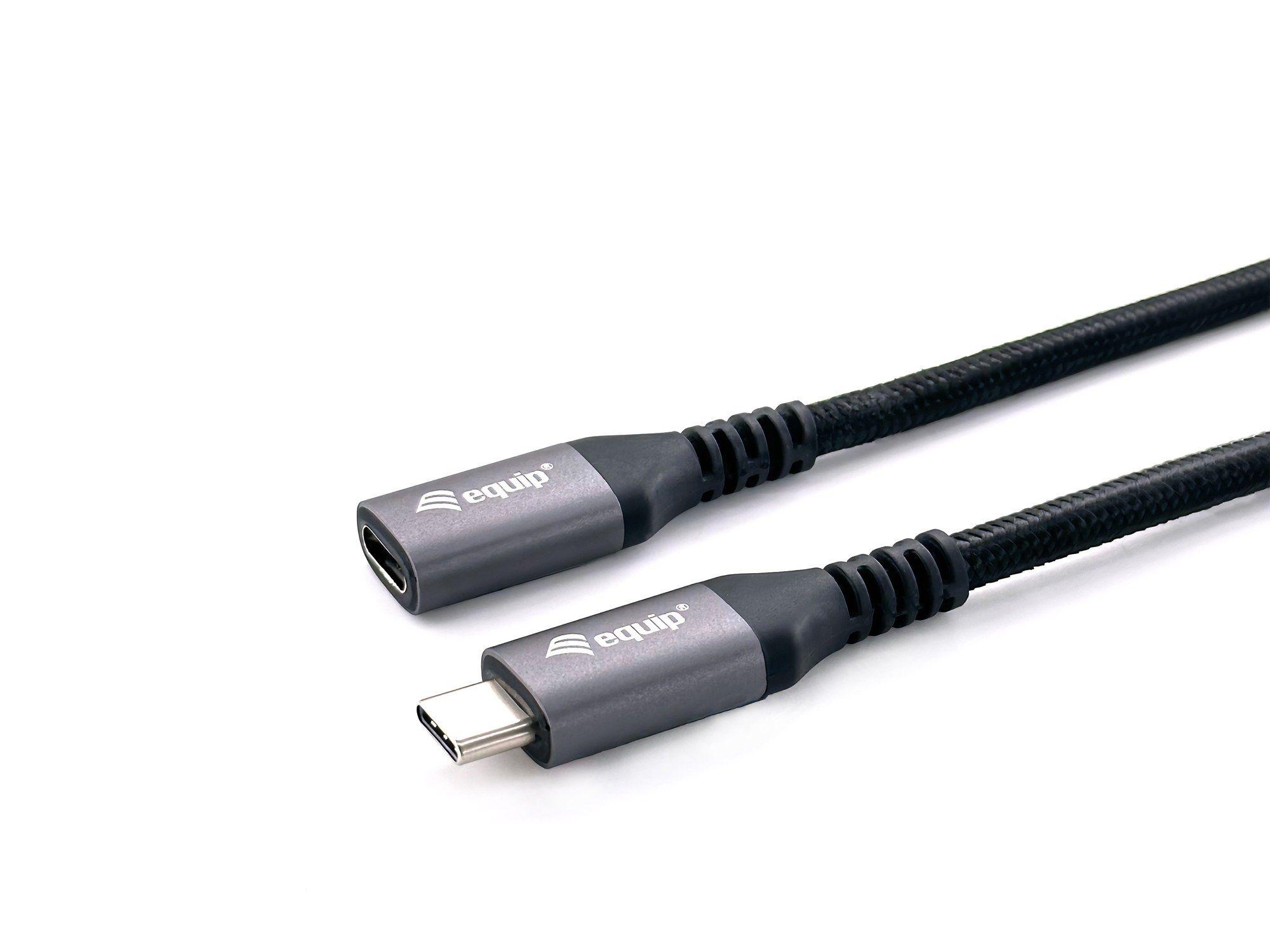 Cabo de Extensão USB-C EQUIP 128370 (0,5 m - USB C - Preto) — miniatura 2