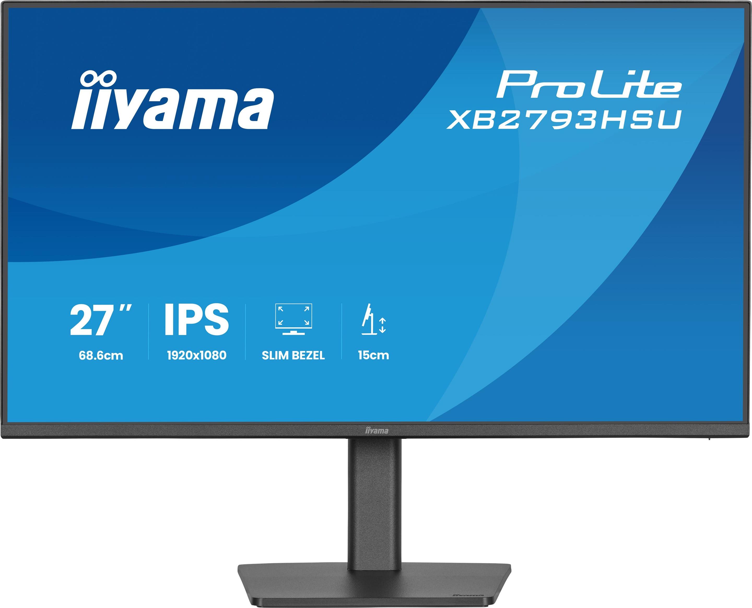 Monitor IIYAMA ProLite XB2793HSU-B1 (27" - IPS - 120 Hz - Preto) — miniatura 2