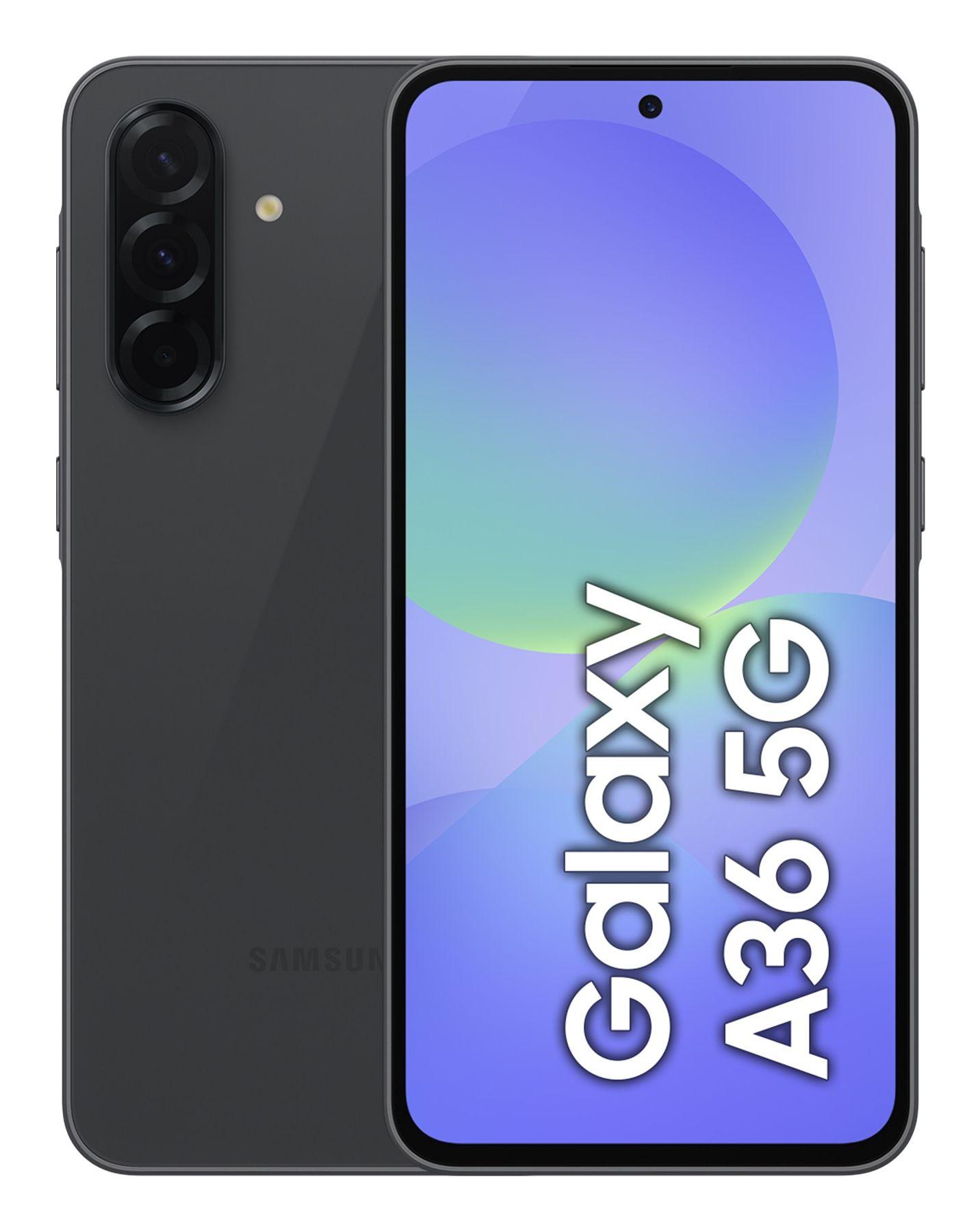 Smartphone SAMSUNG Galaxy A36 5G (6GB/128GB - 6,7" - Preto)