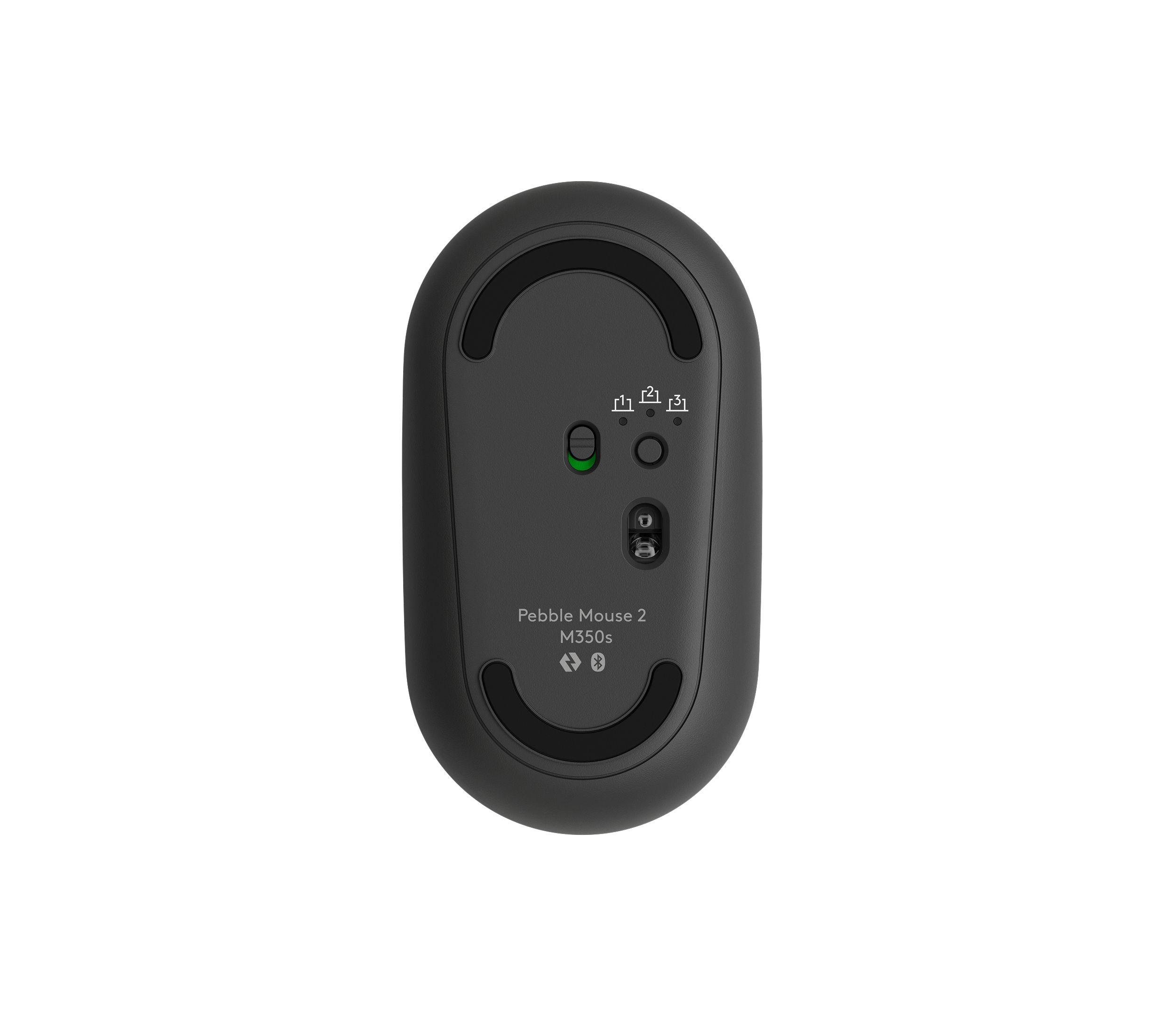 Teclado e Rato LOGITECH Pebble 2 Combo (Espanhol - Teclas tesoura - Mini - Grafite) — miniatura 2