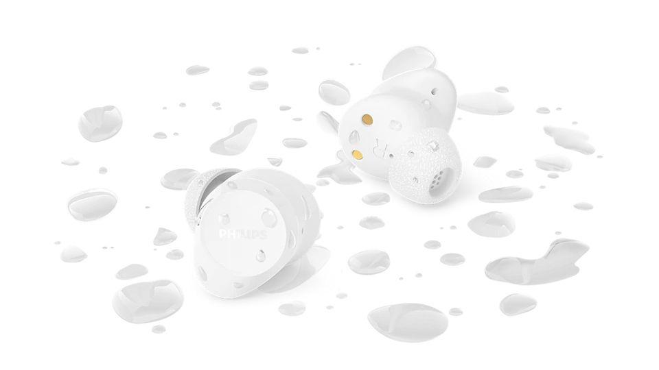 Auscultadores PHILIPS TAT1300WT/00 (Binaural - True Wireless Stereo - Intra-aural - Branco) — miniatura 7