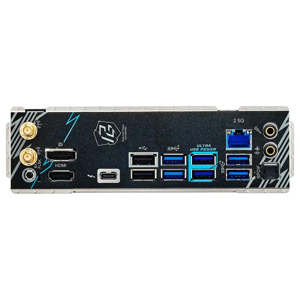 Motherboard ASROCK Phantom Gaming B860M Lightning WiFi (LGA 1851 - Intel Core Ultra - micro-ATX - Preto) — miniatura 5