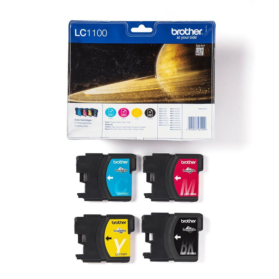 Tinteiro BROTHER LC1100VALBP (Preto, Ciano, Magenta e Amarelo), miniatura 5