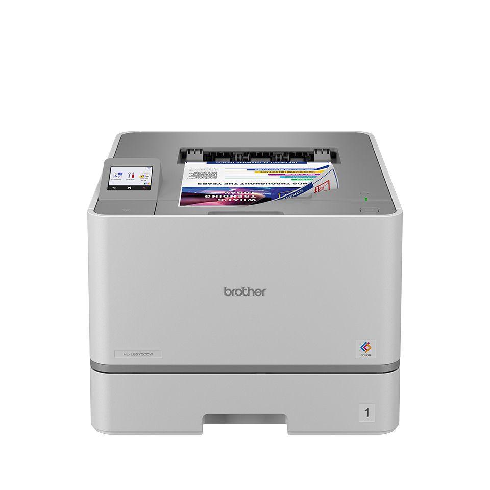 Impressora Laser a Cores BROTHER HL-L8570CDW (A4 - Cinzento)