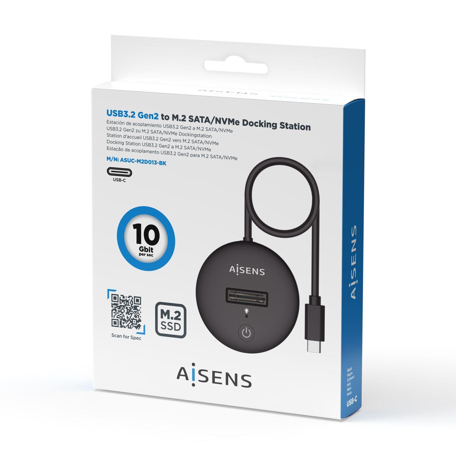 Caixa Externa M.2 AISENS ASUC-M2D013-BK (2 TB - M.2 - SATA - Preto) — miniatura 4