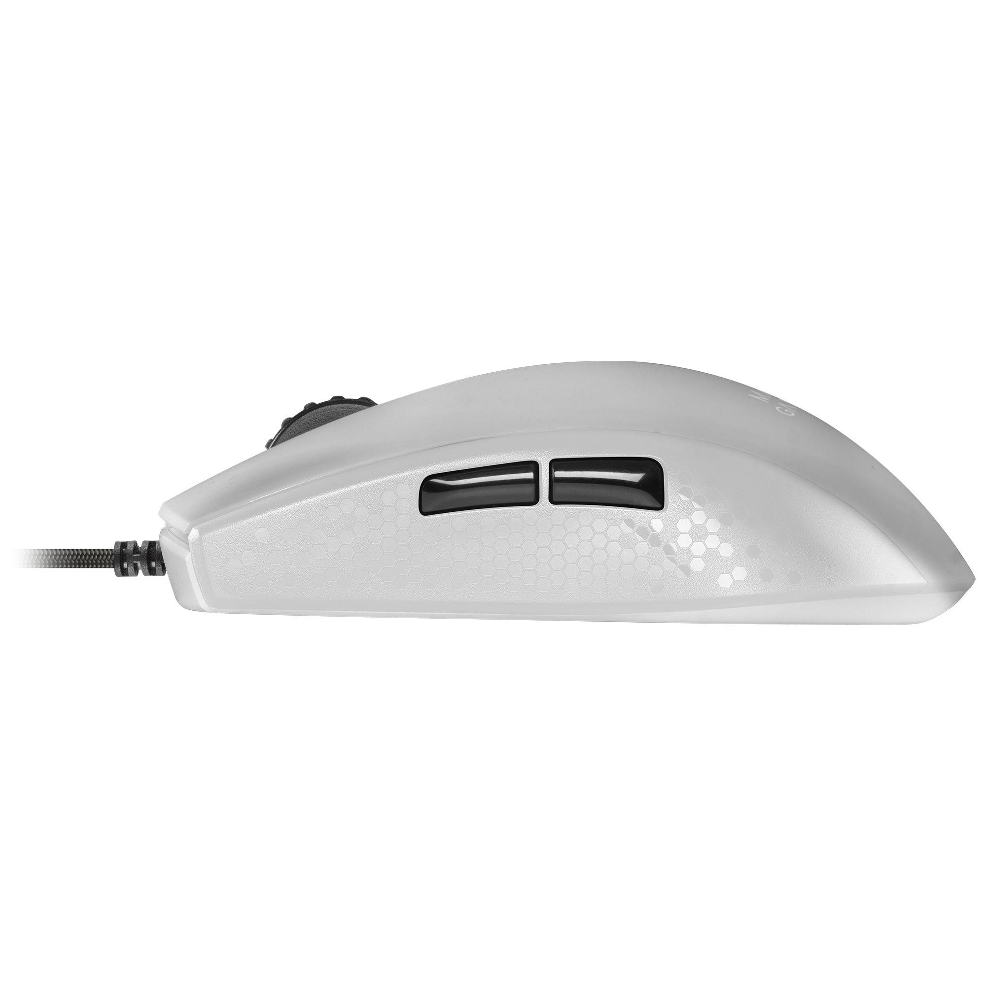 Rato Gaming com Fios MARS GAMING MMRW (Mão direita - 12800 DPI - Ótico - Branco), miniatura 4