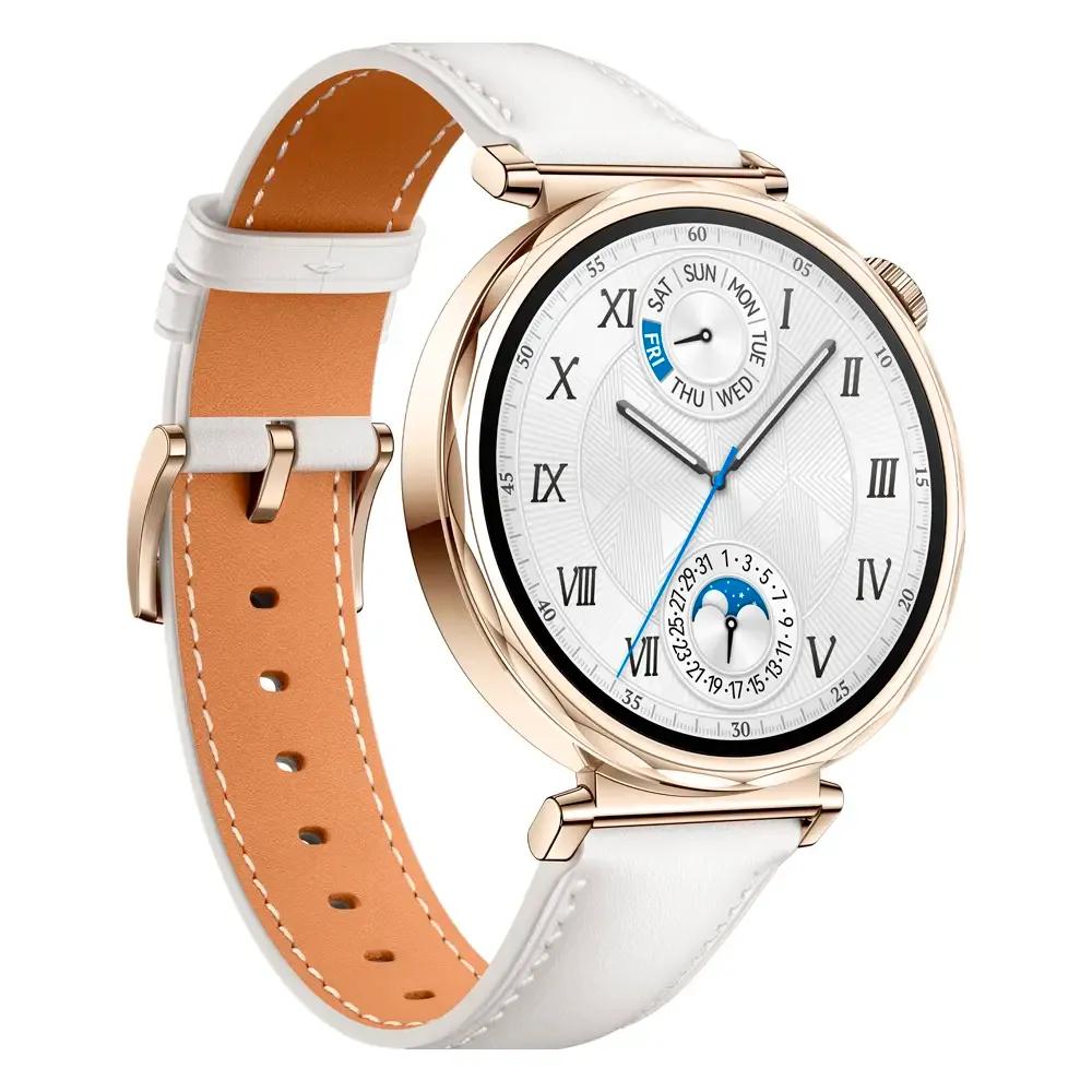 Smartwatch HUAWEI Watch GT 5 41 mm (Redondo - OLED - 1,32" - Dourado/Branco) — miniatura 3