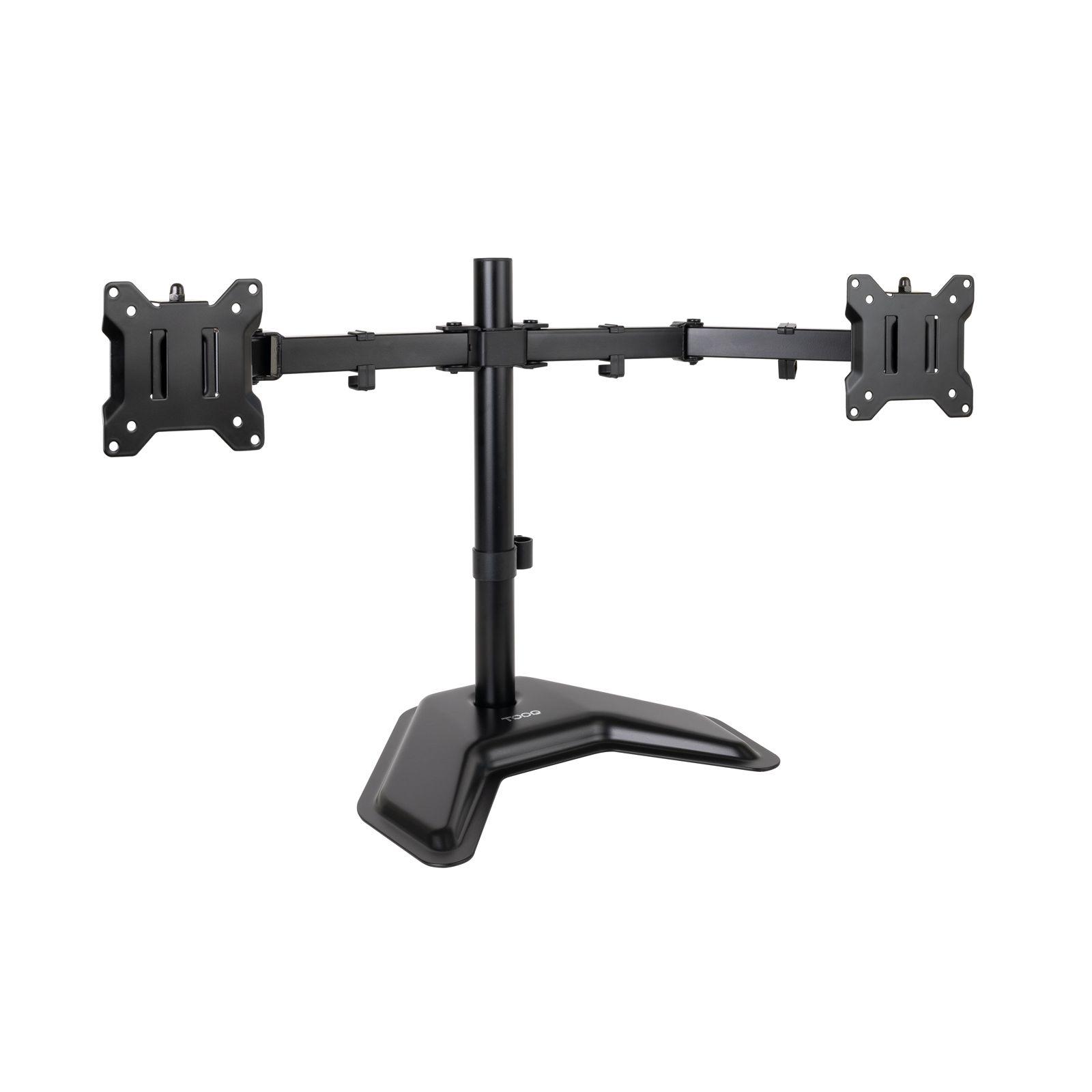 Suporte de Monitor TOOQ DB1702TN-B (2 Monitores 17-32" - Até 10 kg por Monitor - Preto)