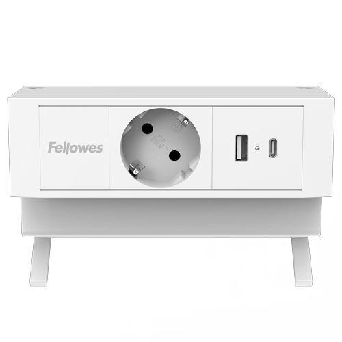 Módulo de Alimentação de Secretária FELLOWES 100137173 (Branco), miniatura 2