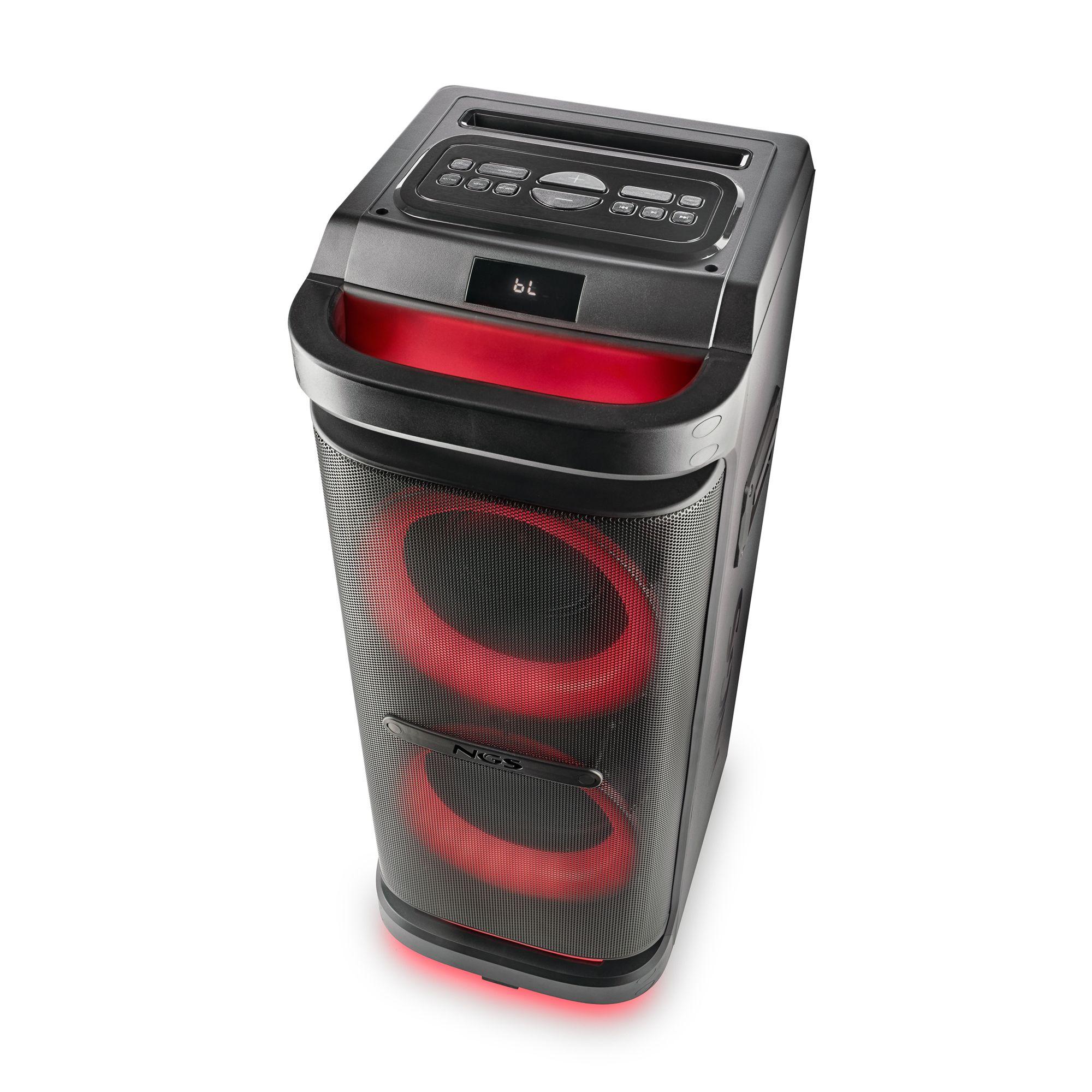 Coluna Portátil NGS WILD SPACE 2 (Sem fios - 400 W - Universal - Preto), miniatura 4