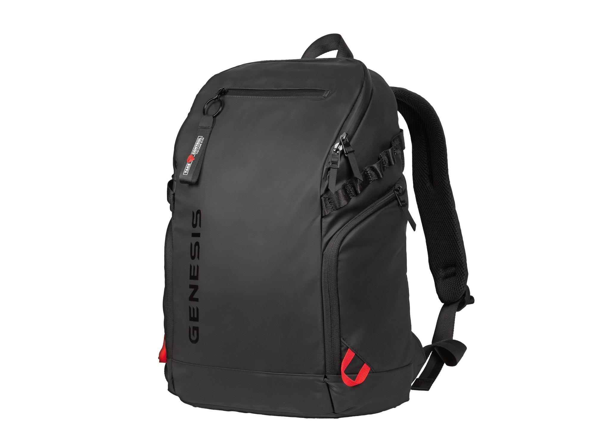 Mochila para Computador Portátil GENESIS Pallad 420 (15,6" - 18 L - Preto)