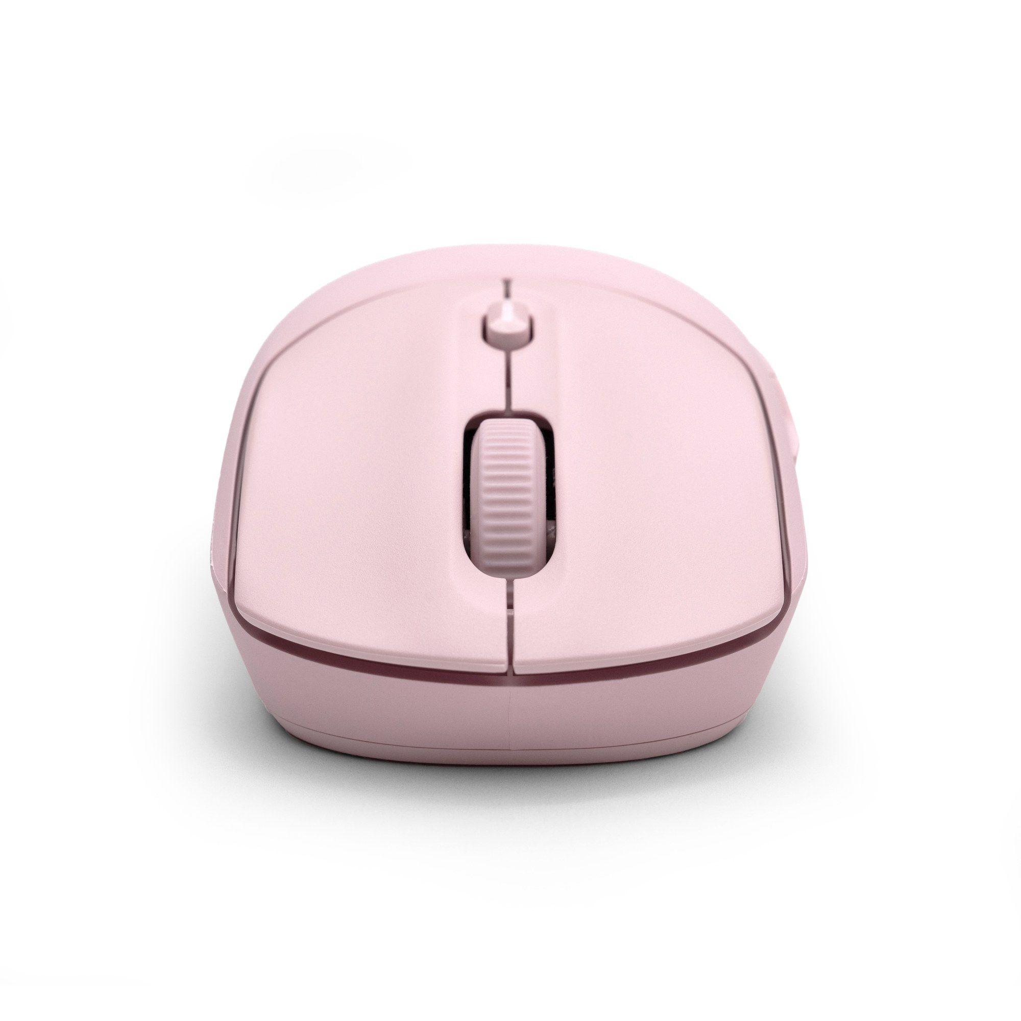 Rato HP 400 Dual (Ambidestro - 6000 DPI - RF Wireless + Bluetooth - Rosa) — miniatura 6