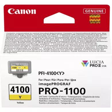 Tinteiro CANON PFI-4100 (320 páginas a cores - Amarelo), miniatura 2