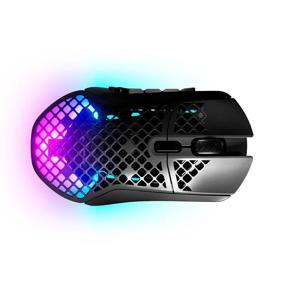 Rato STEELSERIES Aerox 9 Wireless (Ambidestro - 18000 DPI - Ótico - Preto) — miniatura 4